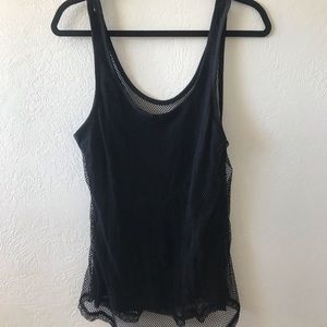Fabletics Madison Fishnet Mesh Tank